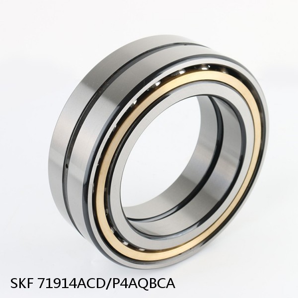 71914ACD/P4AQBCA SKF Super Precision,Super Precision Bearings,Super Precision Angular Contact,71900 Series,25 Degree Contact Angle