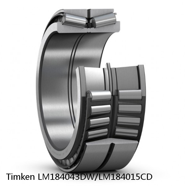 LM184043DW/LM184015CD Timken Tapered Roller Bearing Assembly #1 small image