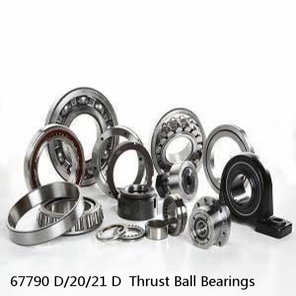 67790 D/20/21 D  Thrust Ball Bearings #1 image