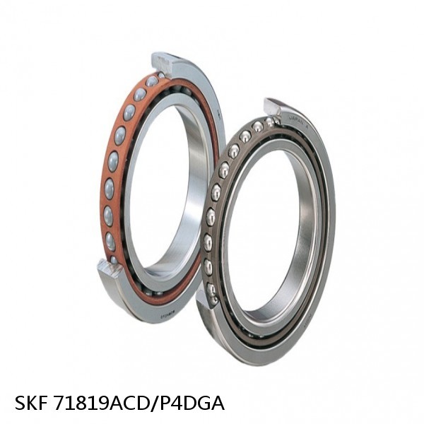 71819ACD/P4DGA SKF Super Precision,Super Precision Bearings,Super Precision Angular Contact,71800 Series,25 Degree Contact Angle #1 image