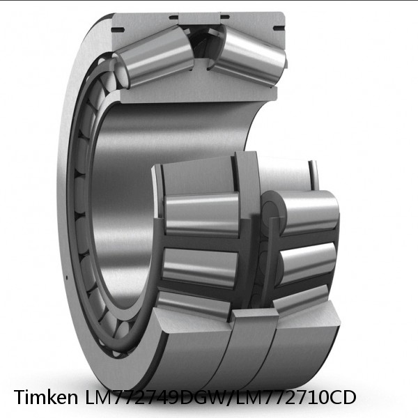 LM772749DGW/LM772710CD Timken Tapered Roller Bearing Assembly #1 image